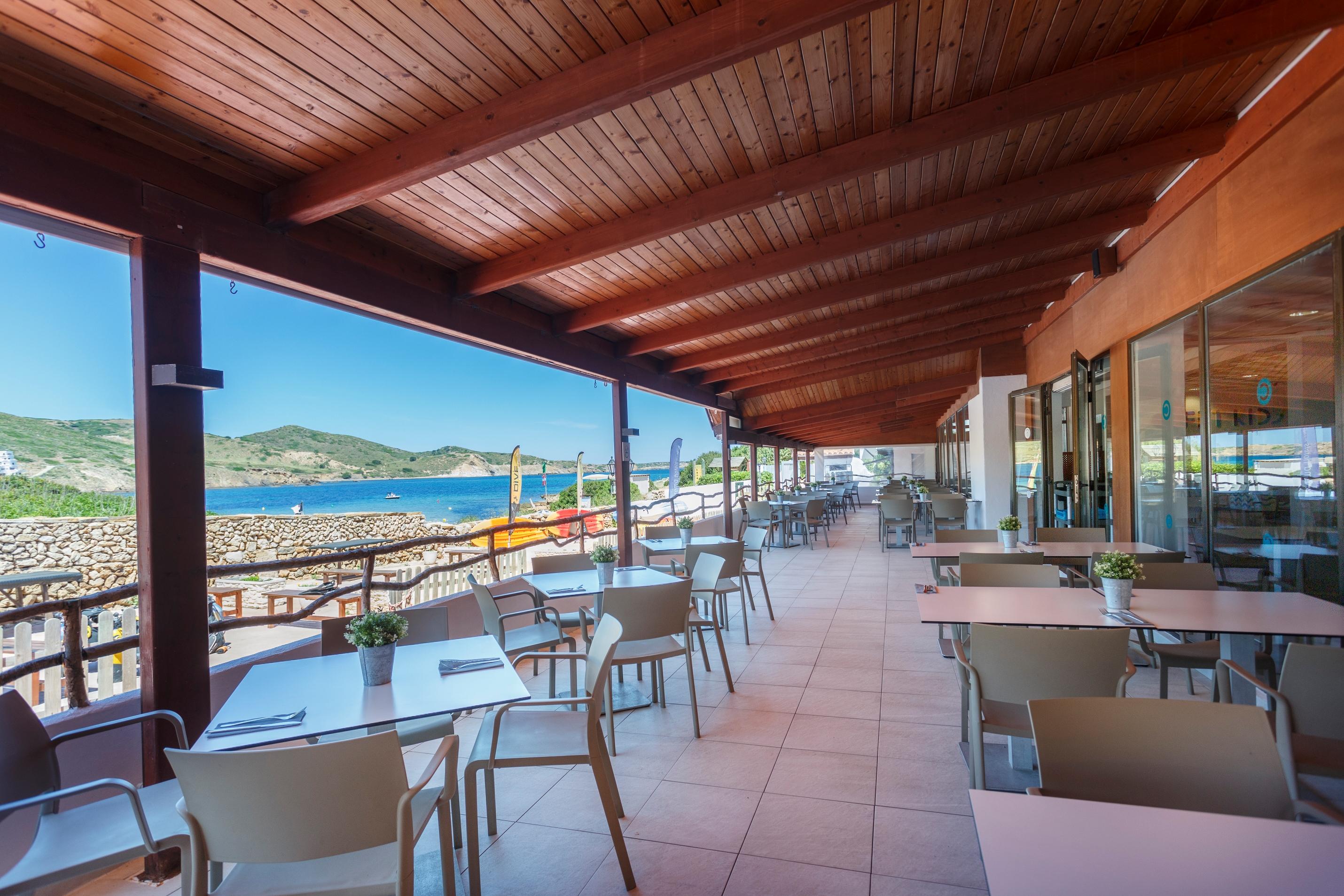 Playas De Fornells Fergus Club Carema Splash מסעדה תמונה